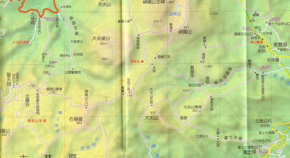富士古道地圖
