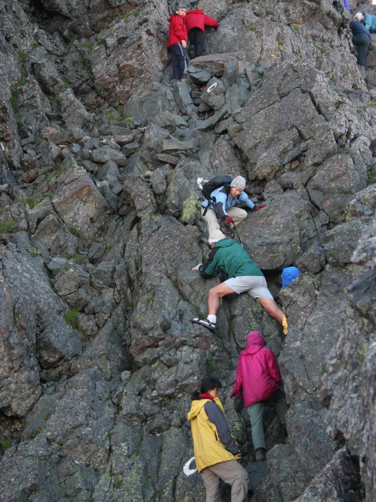 人工岩場的訓練有用上^^
