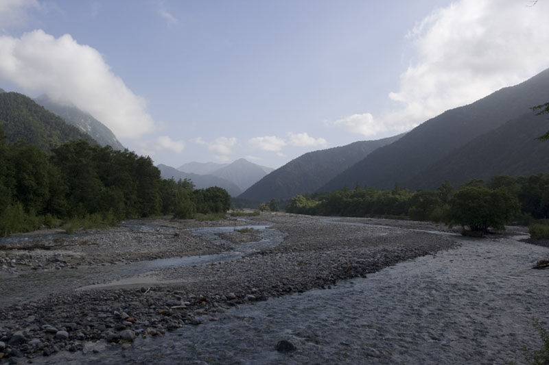 上高地的梓川