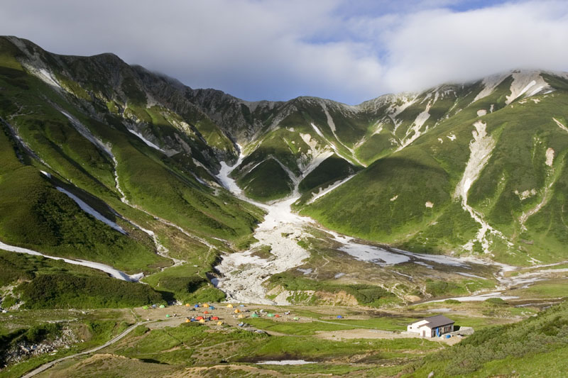 立山的雷鳥澤