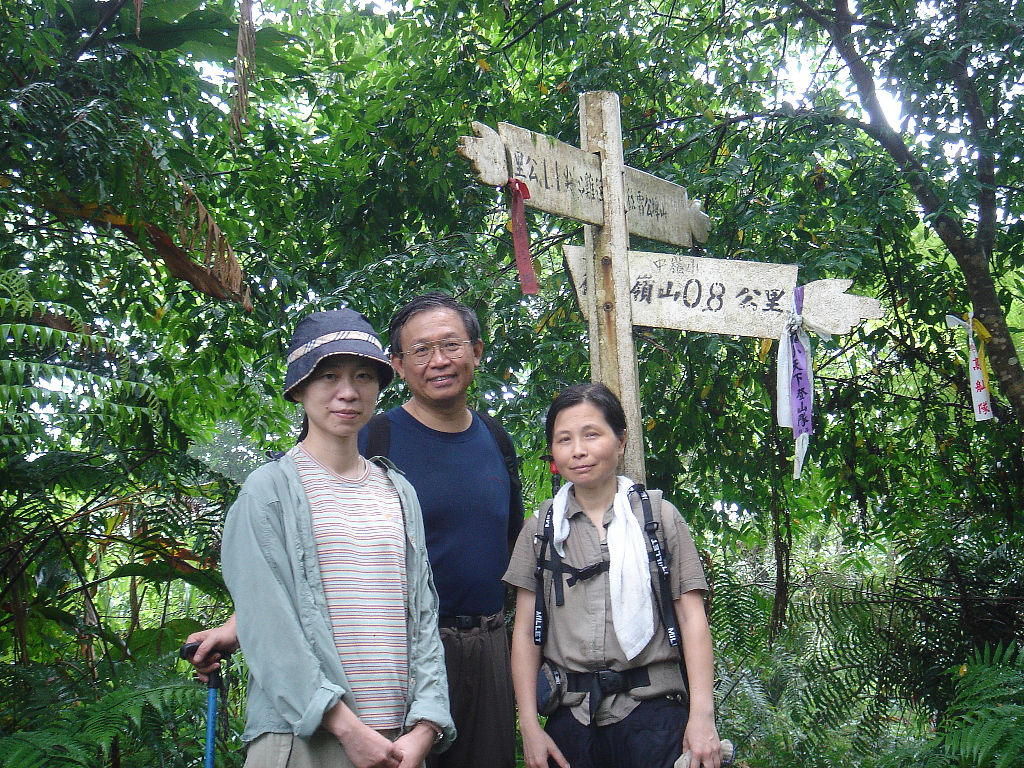 第三岔路口, 稜線轉南向