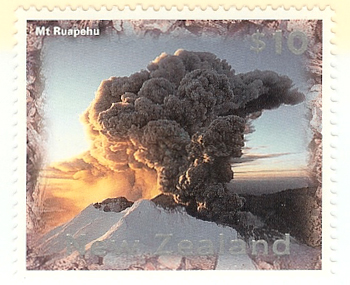 Mt. Ruapehu, North island, New Zealand