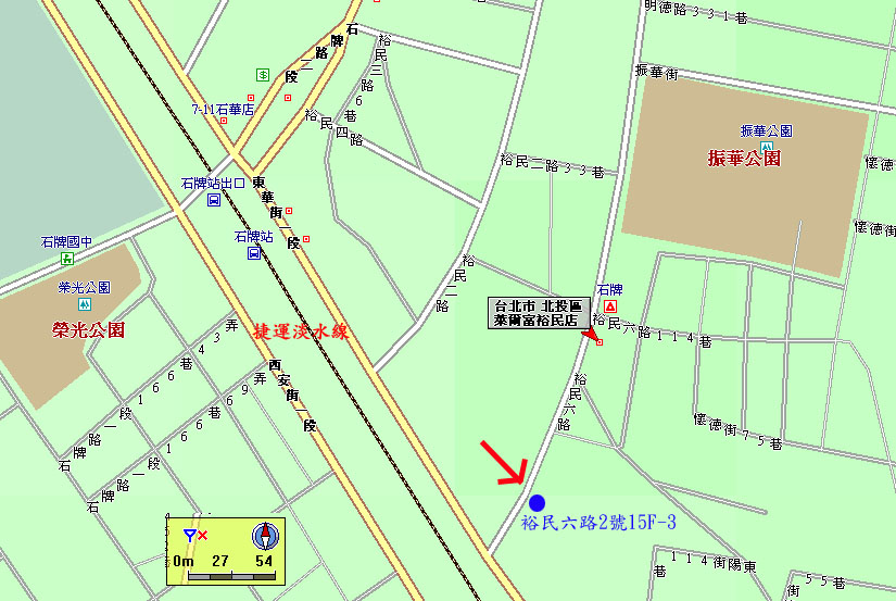 我家的地圖