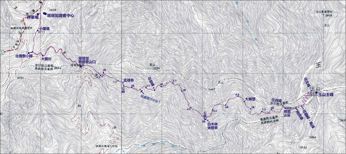 20060414 從凌晨三點走到傍晚五點的單攻玉山.