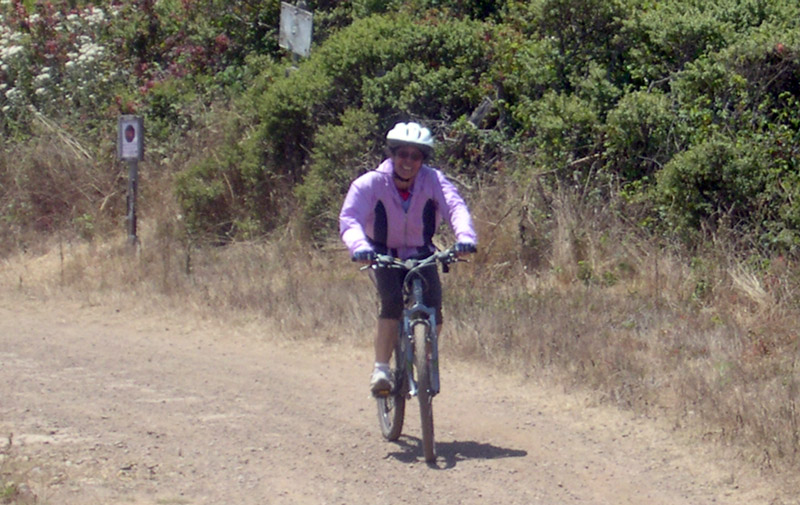 淑芬上Miwok Trail