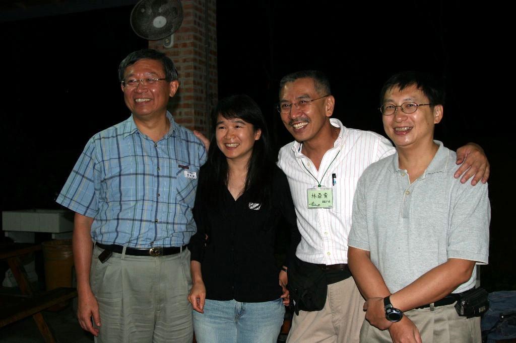 特地自美返國的心雅學姊及理事長們 合照
