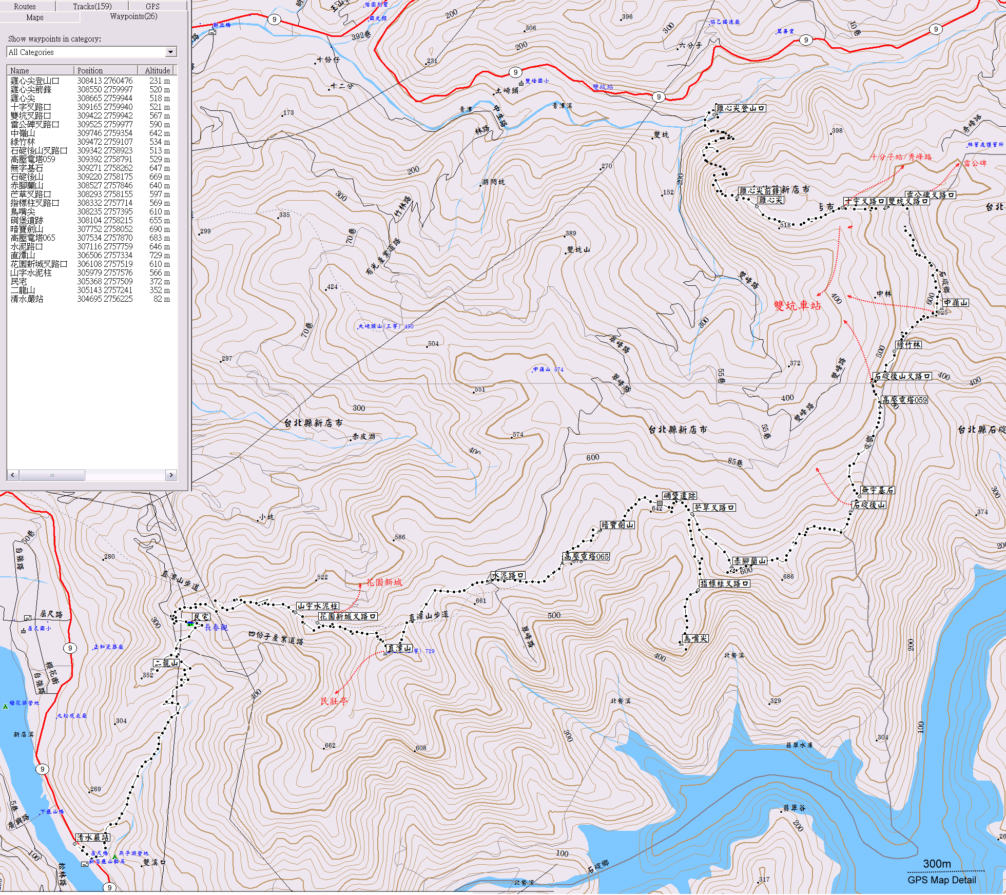 本地圖來自登山補給站相關文章