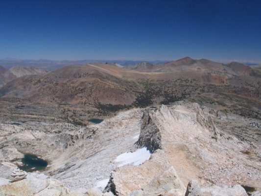Conness Lakes and Conness Glacier