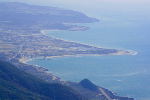 里龍山頂望南台灣