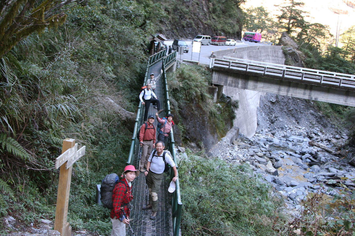 回到進徑橋登山口