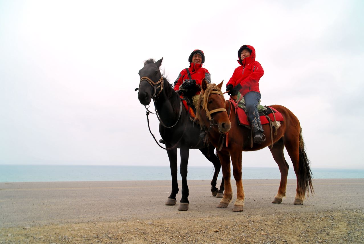 horseback riding in China