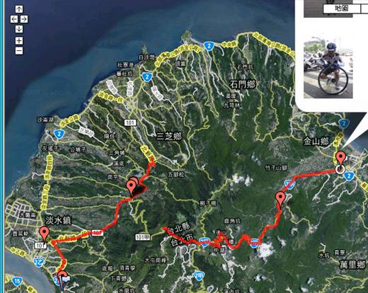 GPS logger還挺好玩的
可惜北海岸那一段不小心碰到開關關掉了
以前沒注意到整條路線看起來是個大P耶~~