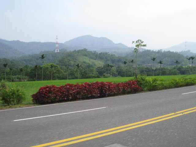 雙溪往平溪的路旁景觀