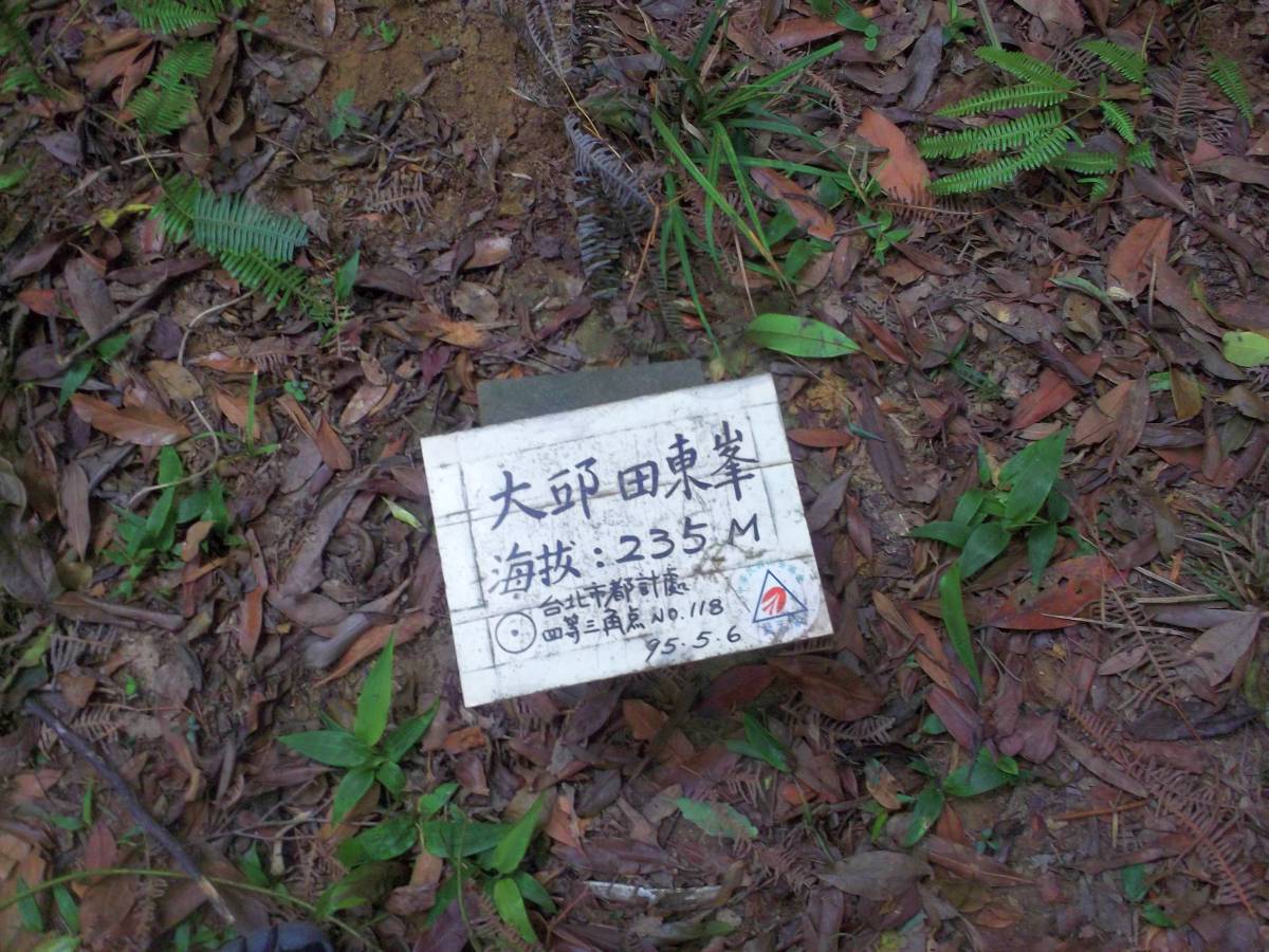 唯一真正踩到的三角點!