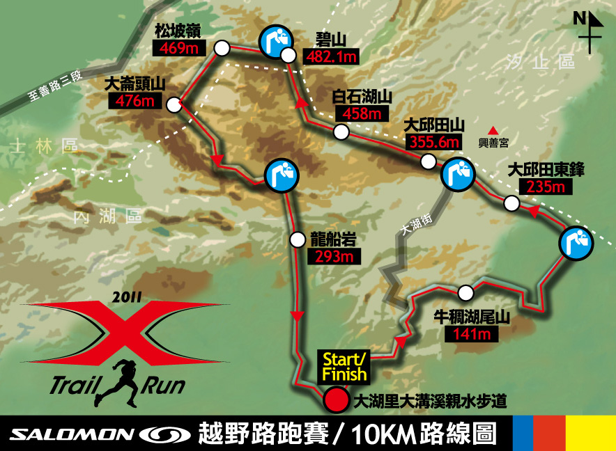 10Km 路線圖