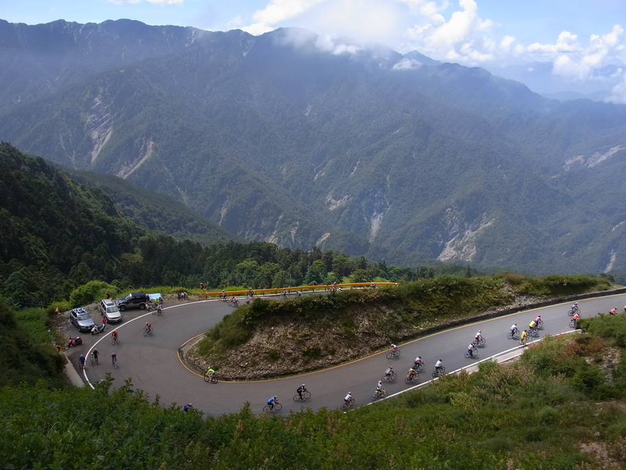 一邊騎車一邊認山頭