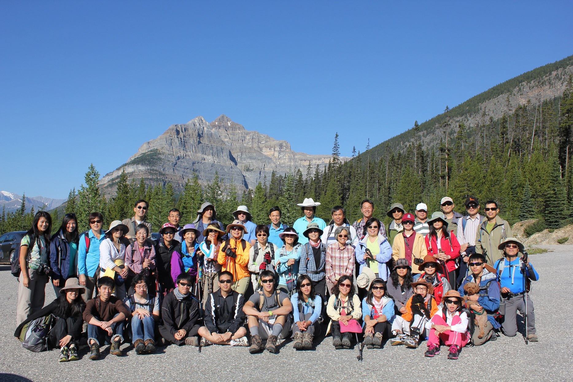 Banff National Park: Twin lake trailhead