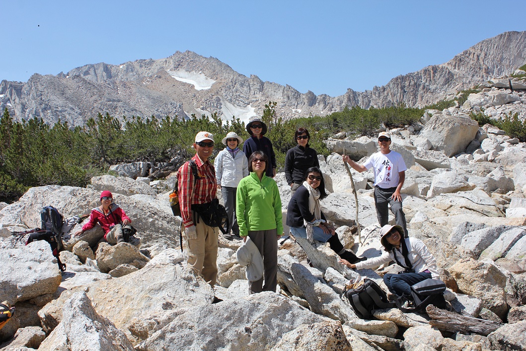 on the way to Mt. Conness (3855 meters)