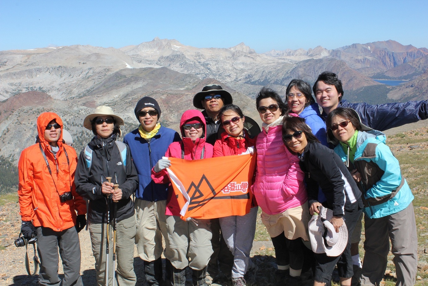 on the way to Mt. Dana (3981 meters) - the 2nd highest mountain in Yosemite National Park.
