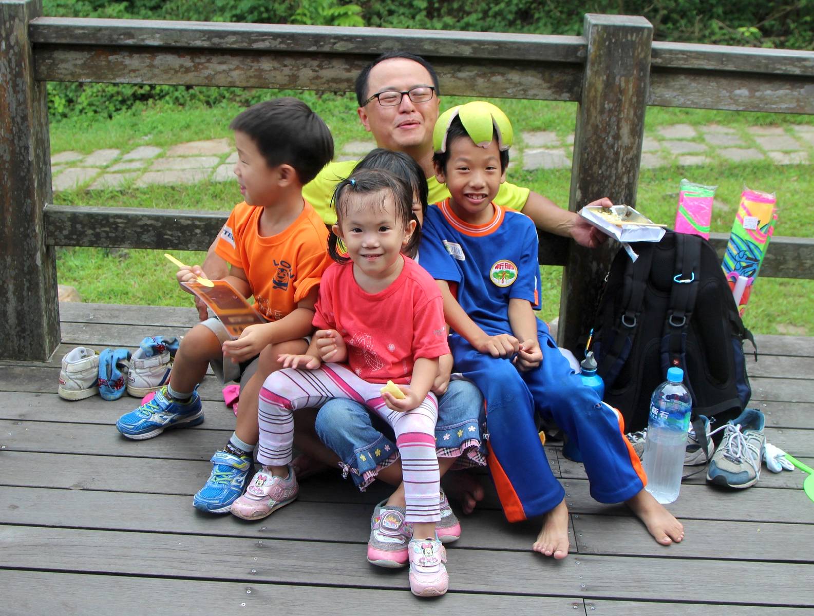宅男孩子王 黎明領隊! ^^