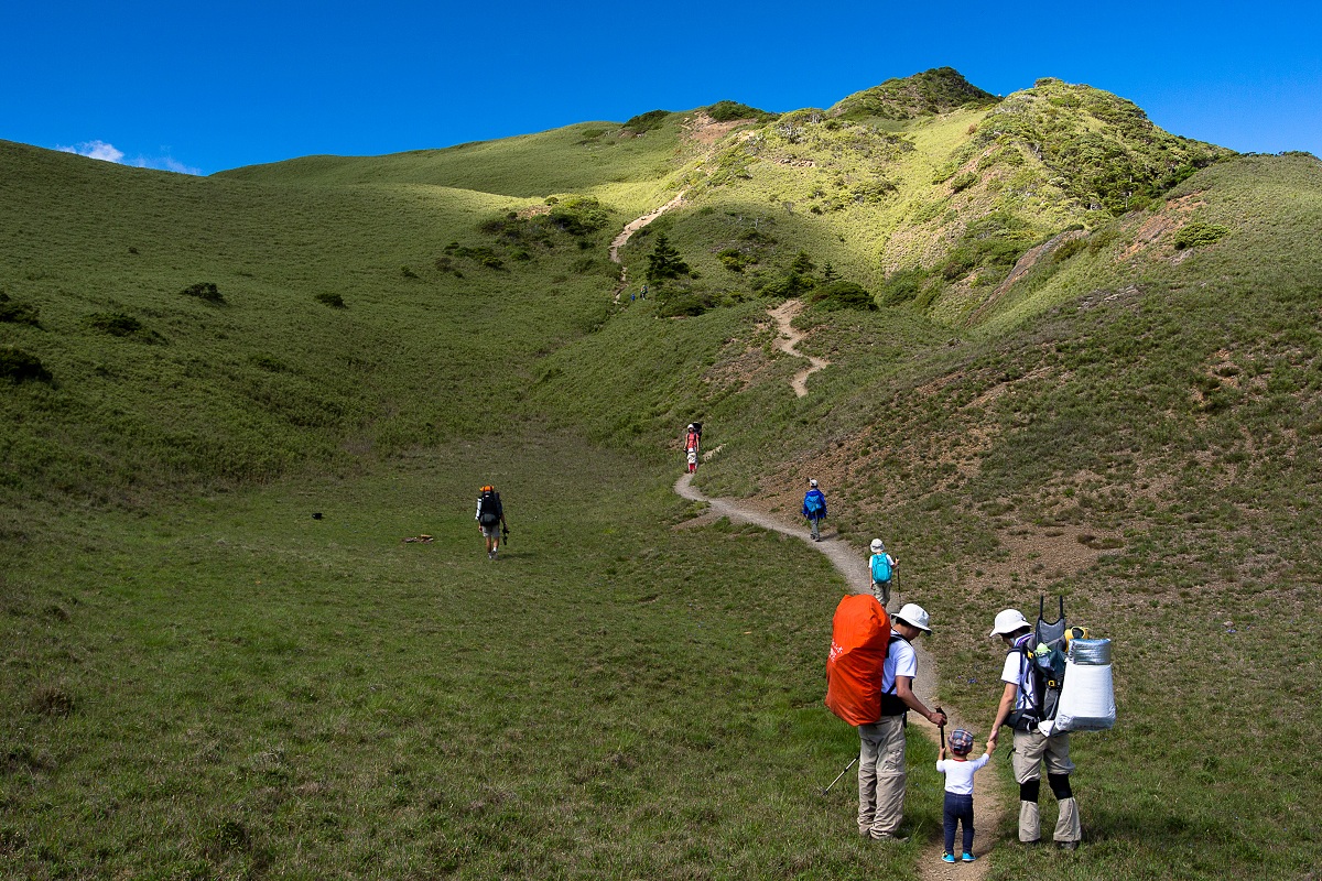 親子夏山行