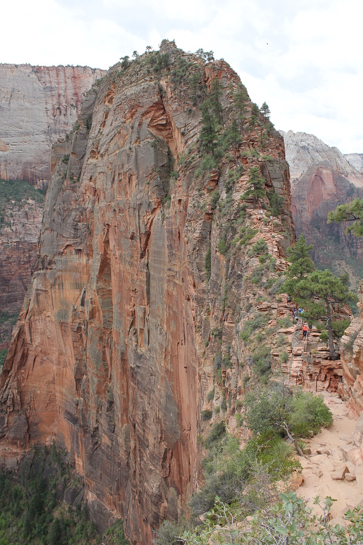 Zion National Park - that's the "Angels Landing"