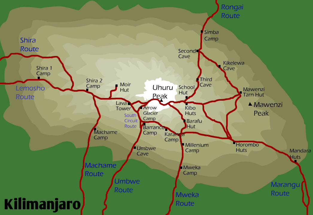 Kili map