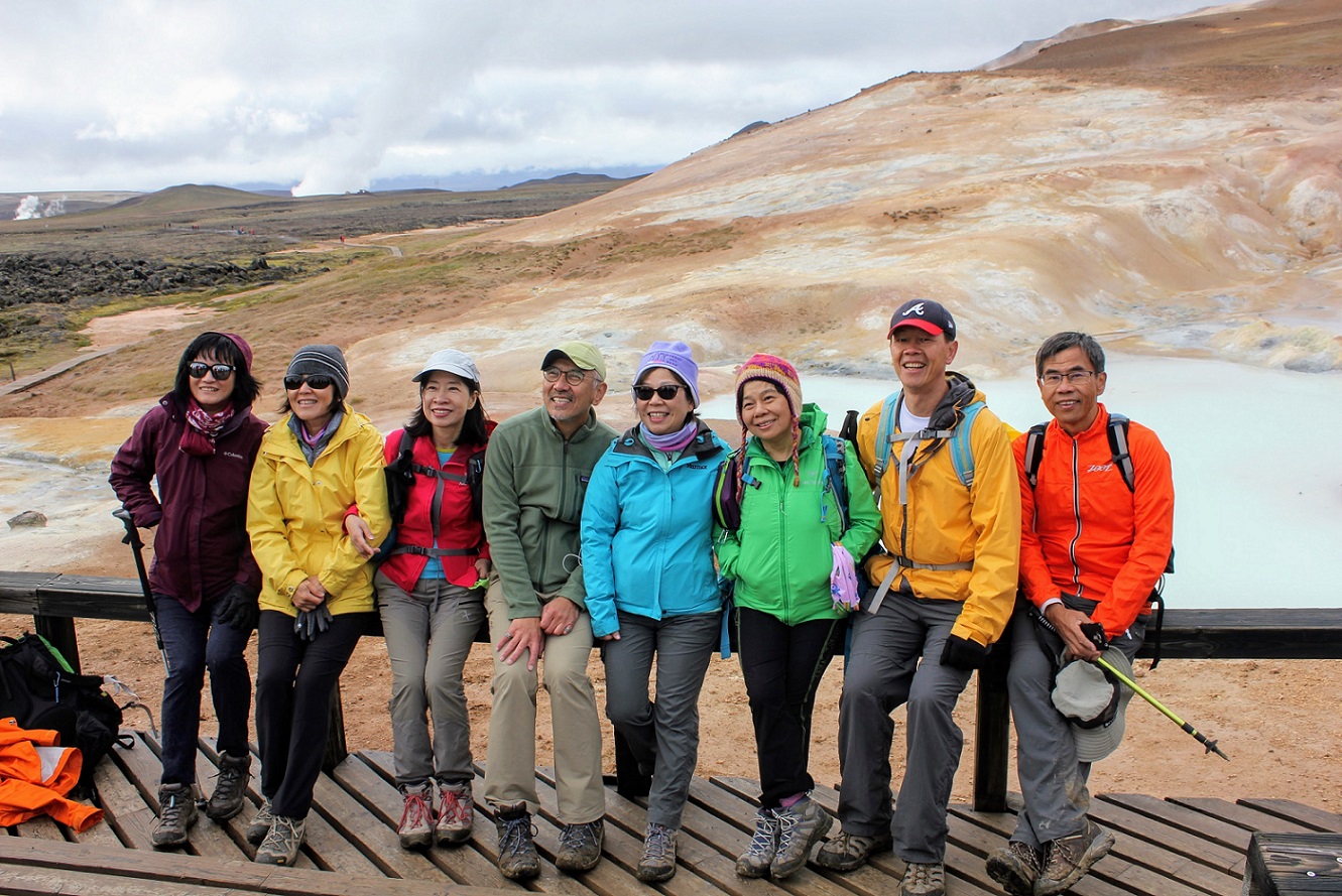 Leirhnjukur lava field 火山地貌 - 另我們都號稱自己學號是66起頭的