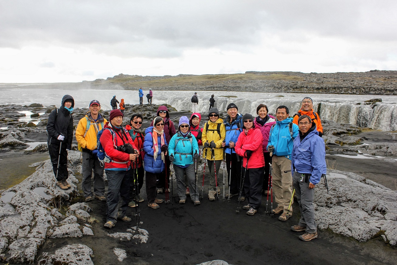 Dettifoss_waterfall and Selfoss waterfall