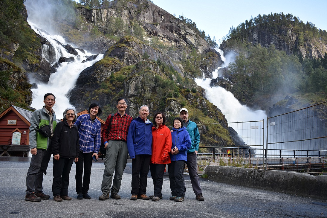 Latefossen 雙龍瀑布
