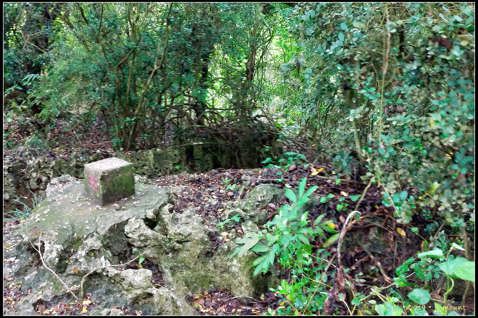 北柴山的基點, 海拔約 255M .