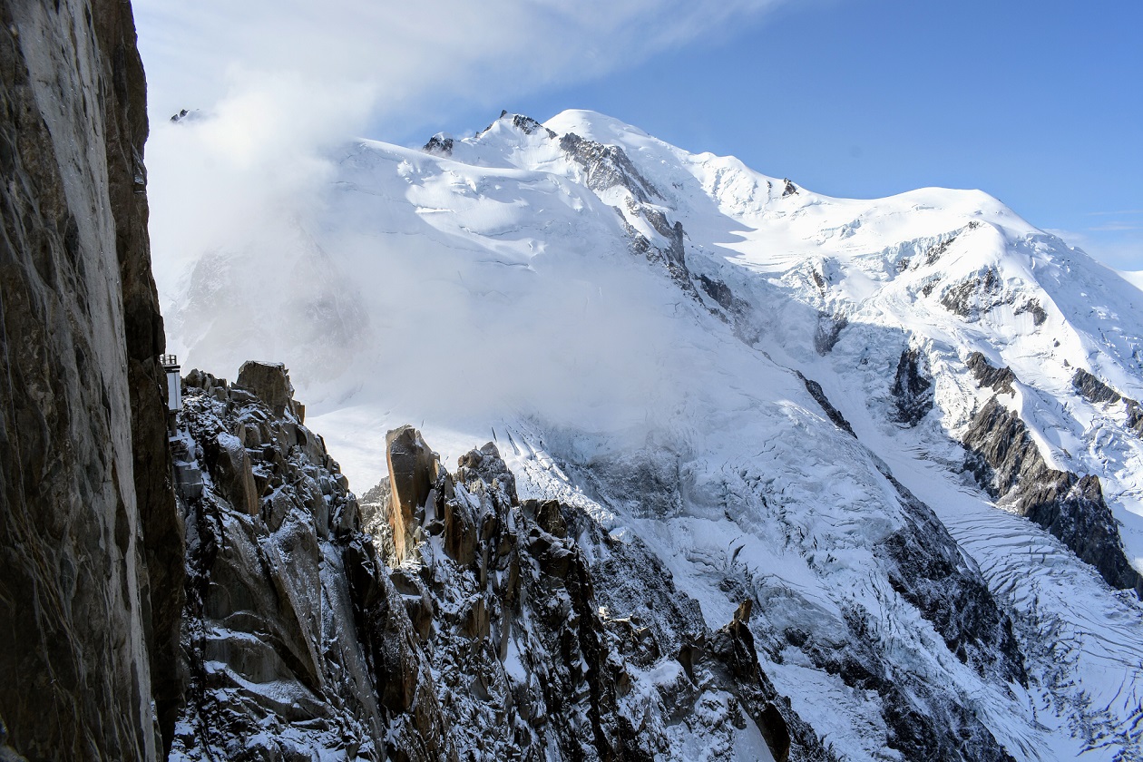 Mount Blanc (遙望白朗峰)