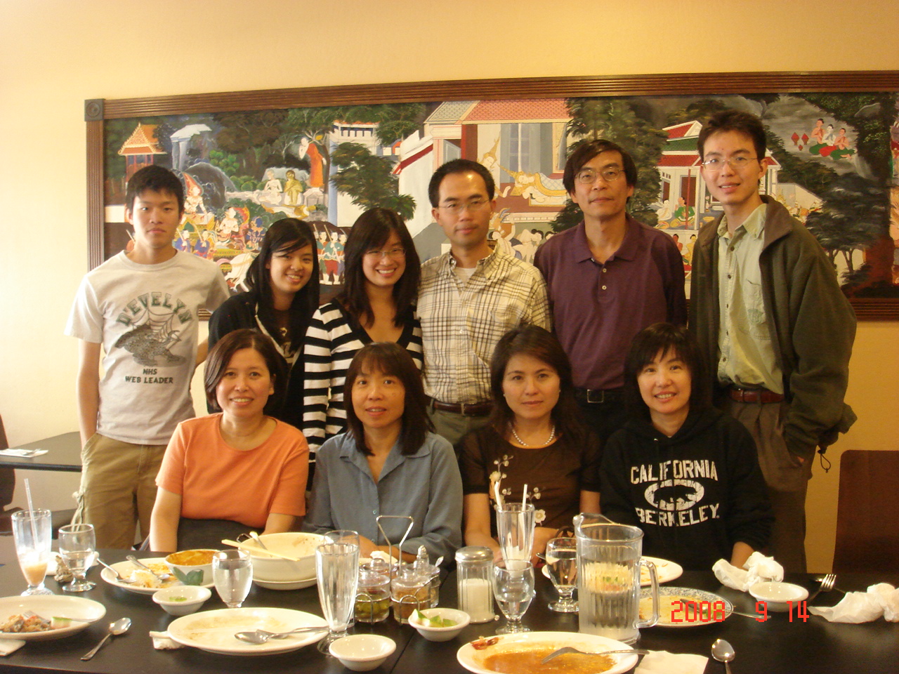 後排: Daniel, Erica, Amy, 王志昌, 郭東鹰,何泛函

前排:阮雅慧,郭非比, 簡文瑕, 楊俐雅
