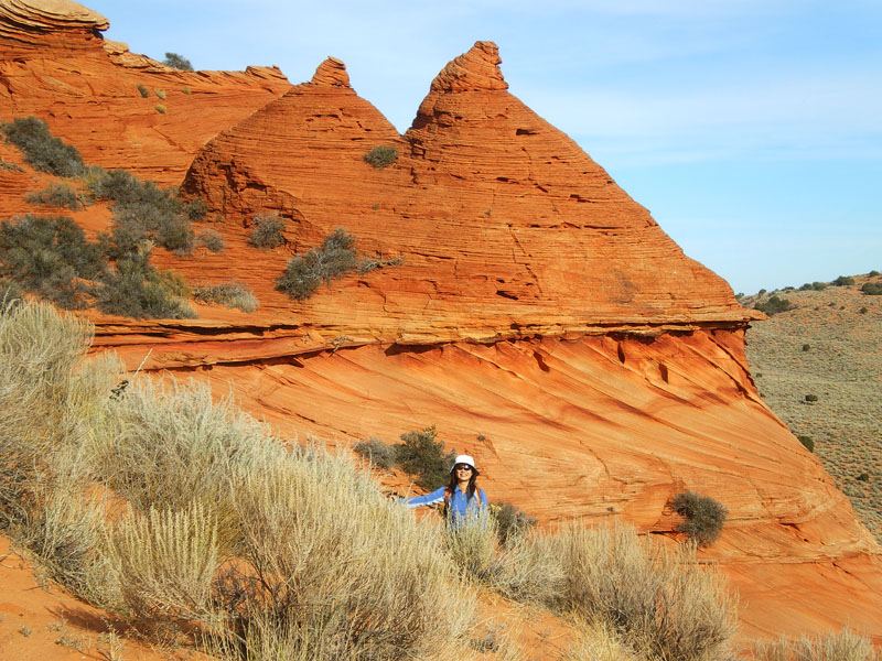 南狼尖之一︰ South Coyote Buttes, BLM Arizona。