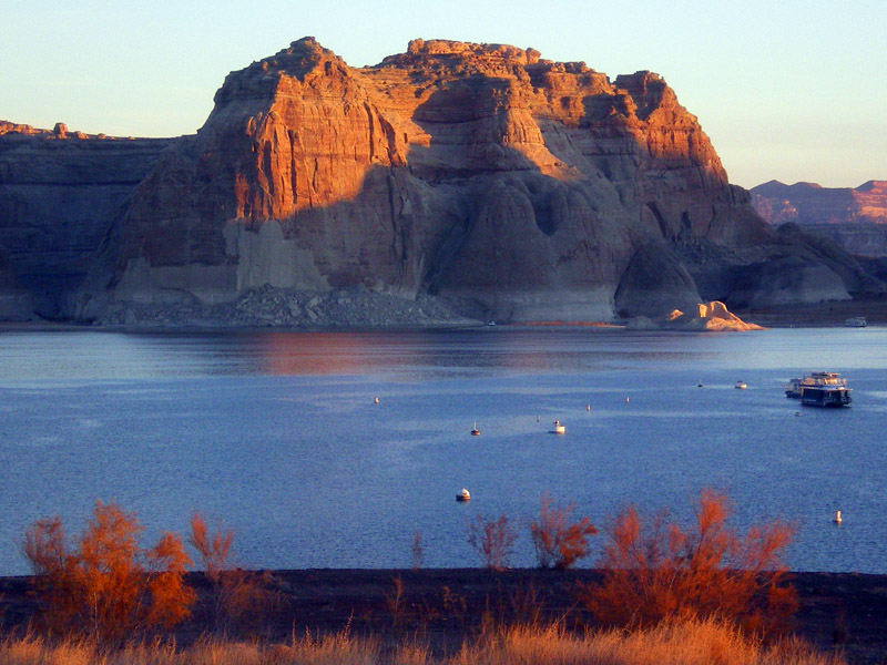 鮑爾湖︰ Lake Powell, Glen Canyon National Recreational Area, AZ-UT。