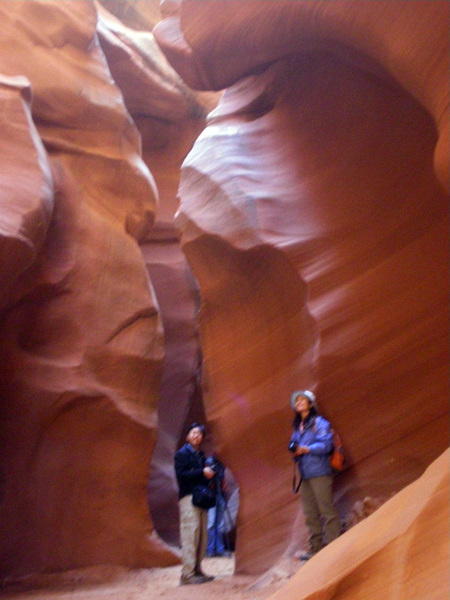 下羚峽內景︰ Lower Antelope Canyon, Navajo Country。