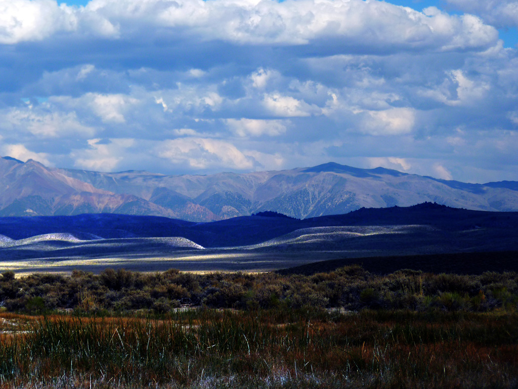南眺白山山脈(White Mountains)