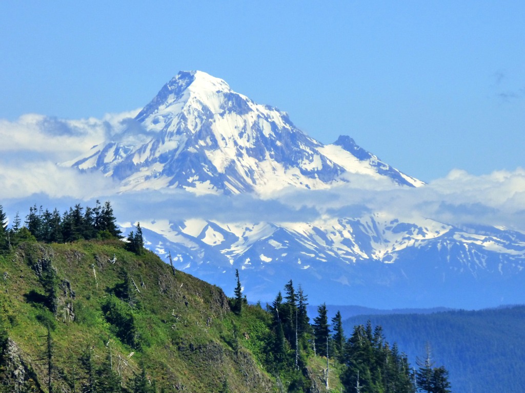 虎德山(Mt. Hood)可稱為"奧略崗富士".