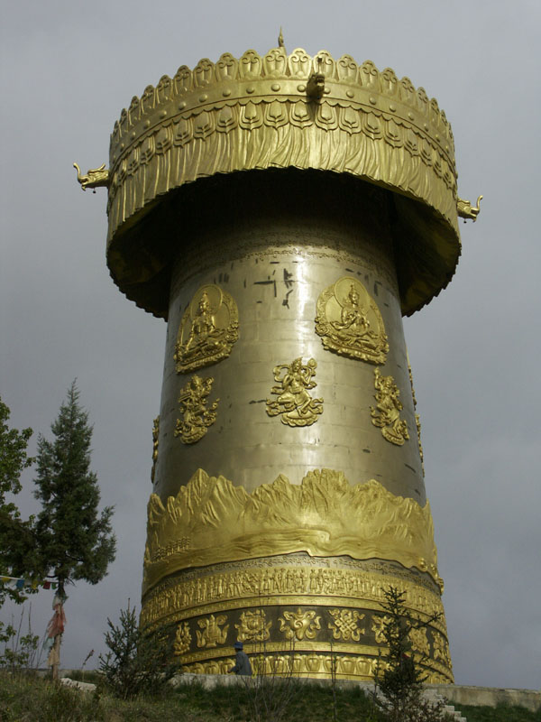 轉經筒全景