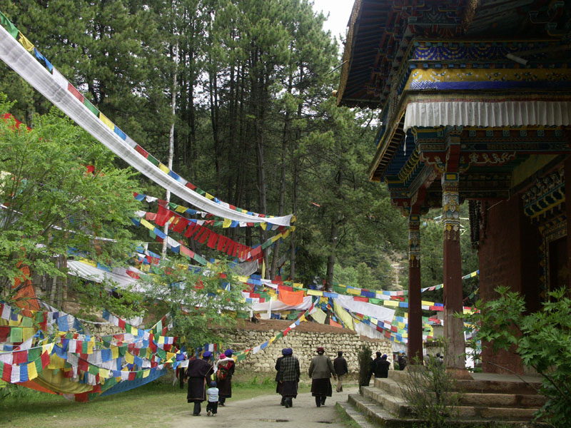 喇嘛岭寺轉經道