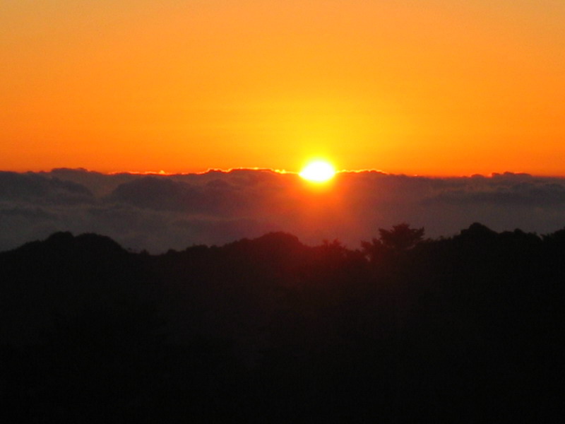 太陽出來了