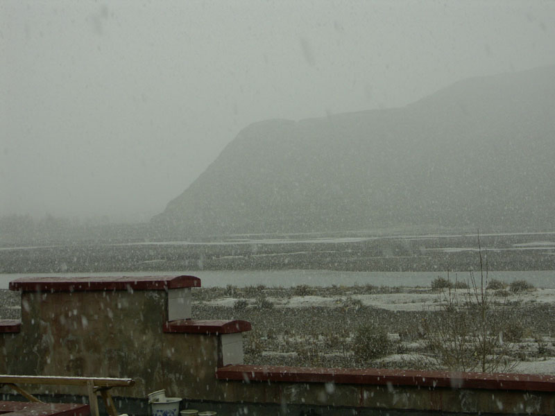 下雪囉
