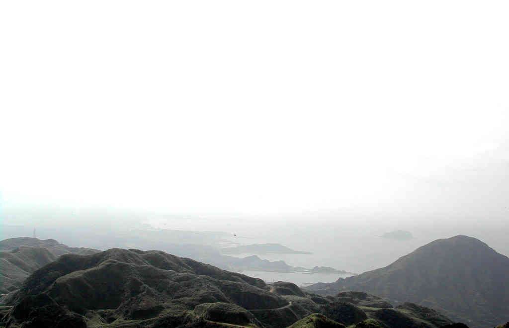 燦光寮山的展望