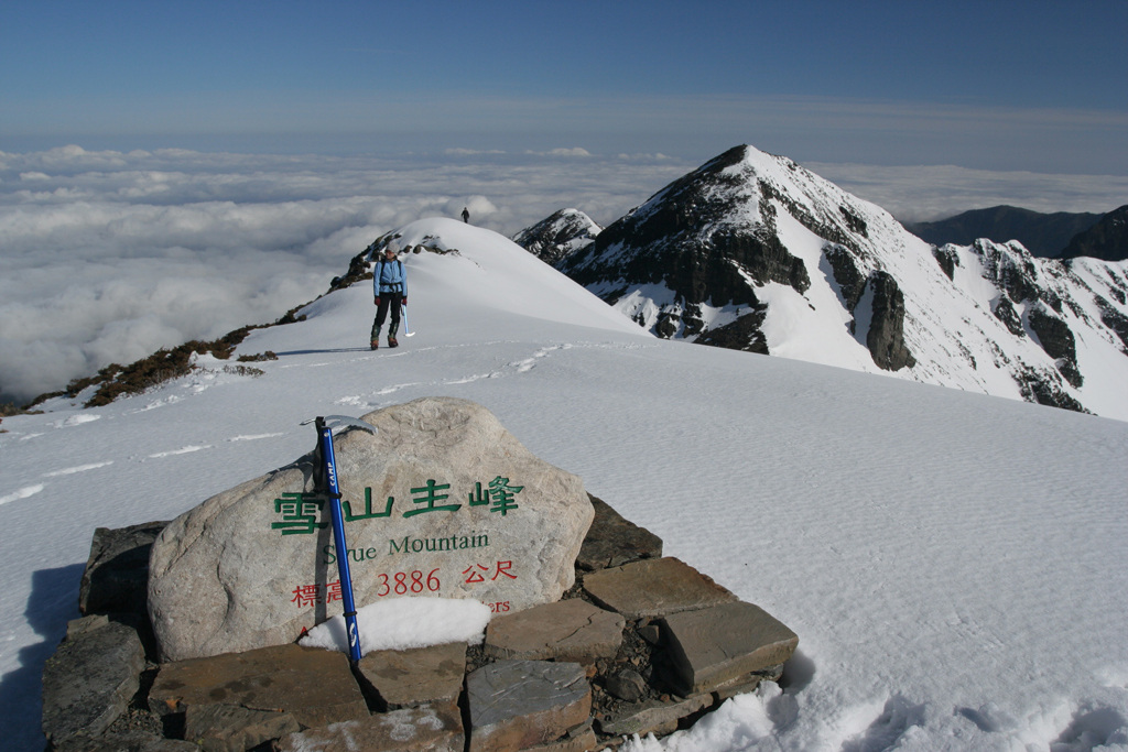 雪主看北稜角