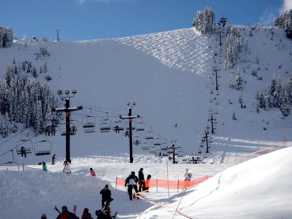滑雪場 Lift 一隅
