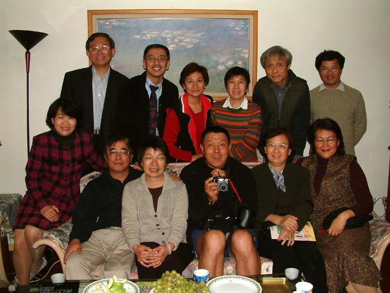 前排左起呂麗雪，張榜奎，李威娜，王兆復，孫人先，張近強；
後排左起陳明聰，林鼎貴，劉壁玲，林芳民，王慶復，紀春興