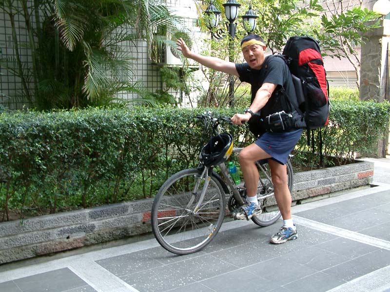 神采飛揚，要上路囉