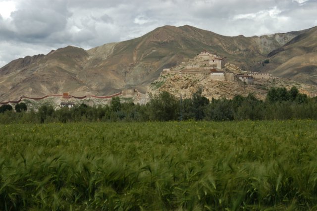 Main battleground during British invasion into Tibet, 1904