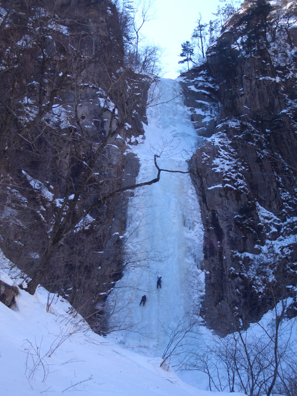 百米冰瀑
