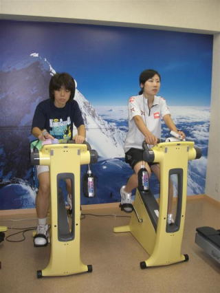 在低氧的環境做運動